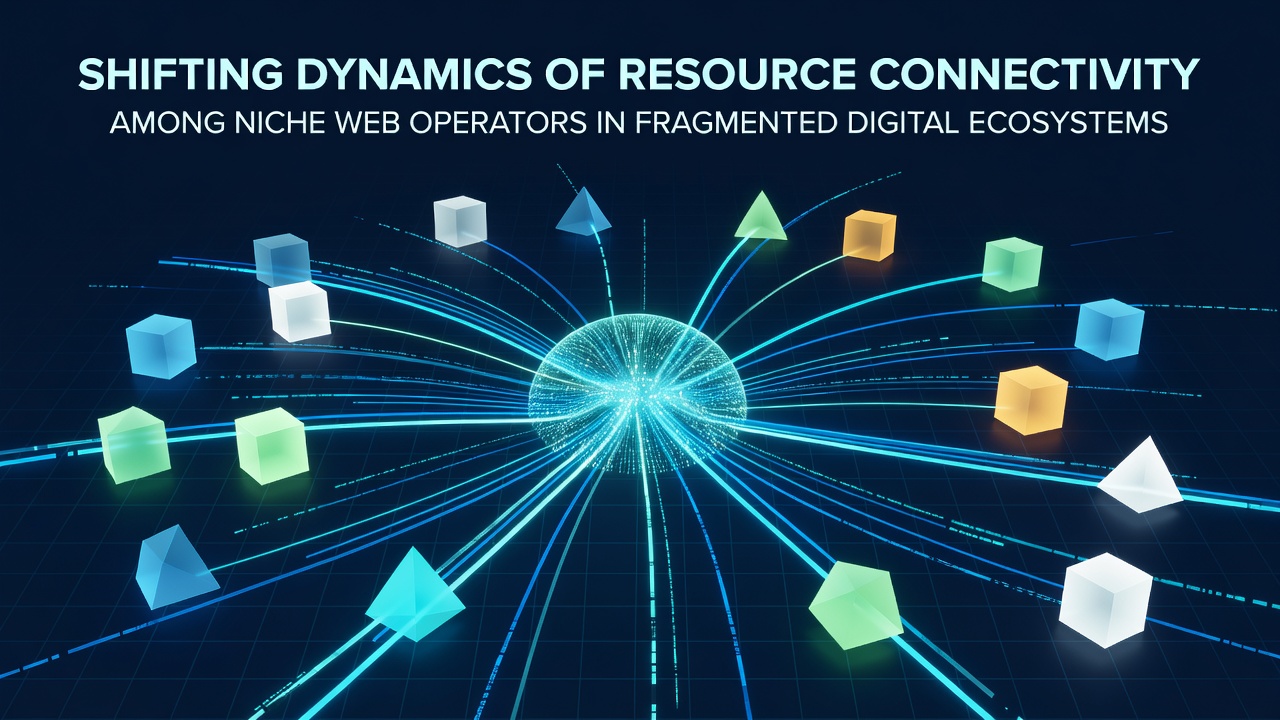 Shifting Dynamics of Resource Connectivity Among Niche Web Operators in Fragmented Digital Ecosystems